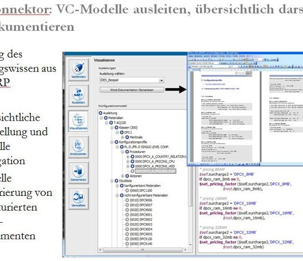 Produkt-/Variantenkonfiguration SAP Konnetktor