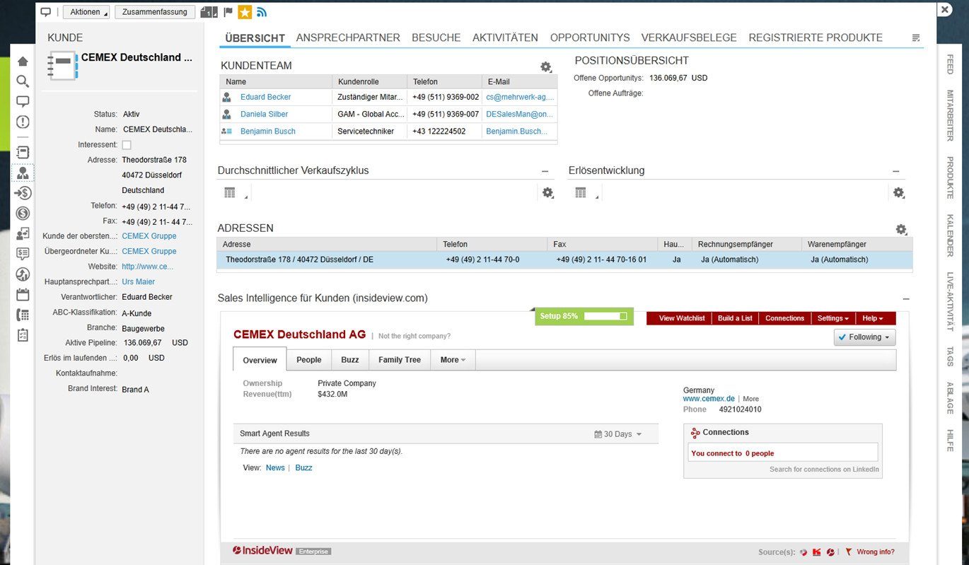 Sap Cloud For Sales Mehrwerk Gmbh