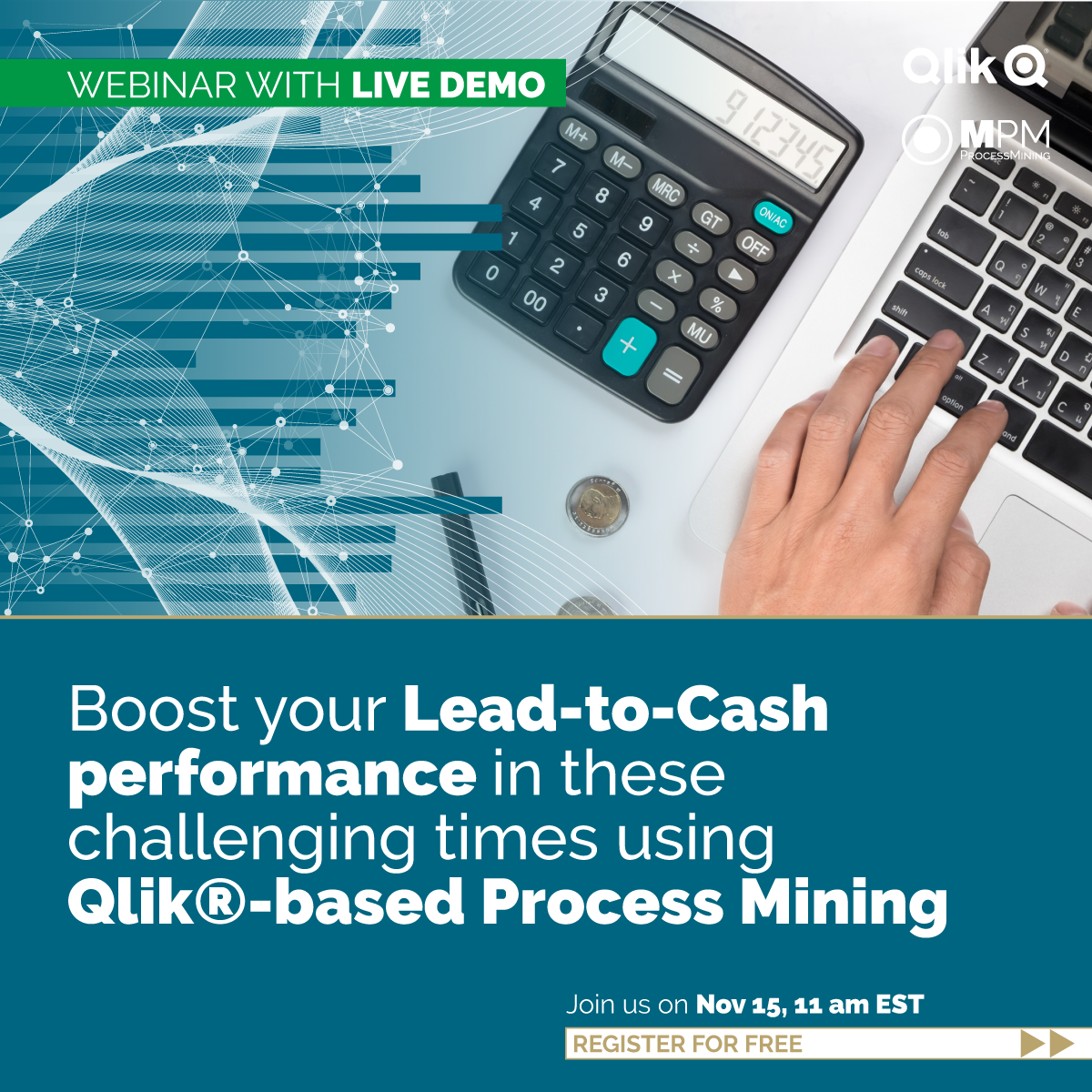 Boost your Lead-to-Cash performance in these challenging times using Qlik-based Process Mining