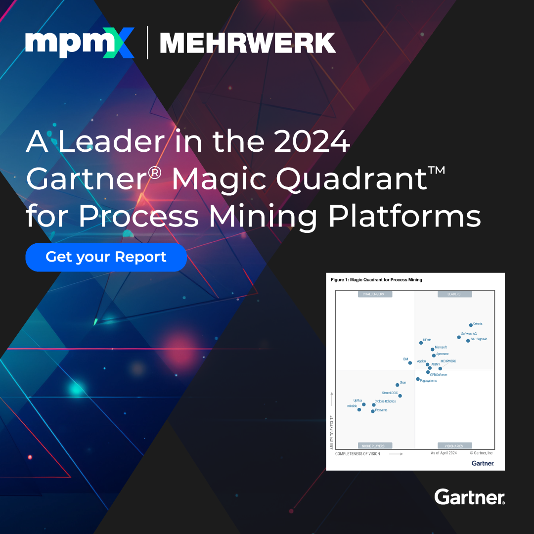 Leader im 2024 Gartner® Magic Quadrant™ for Process Mining Platforms